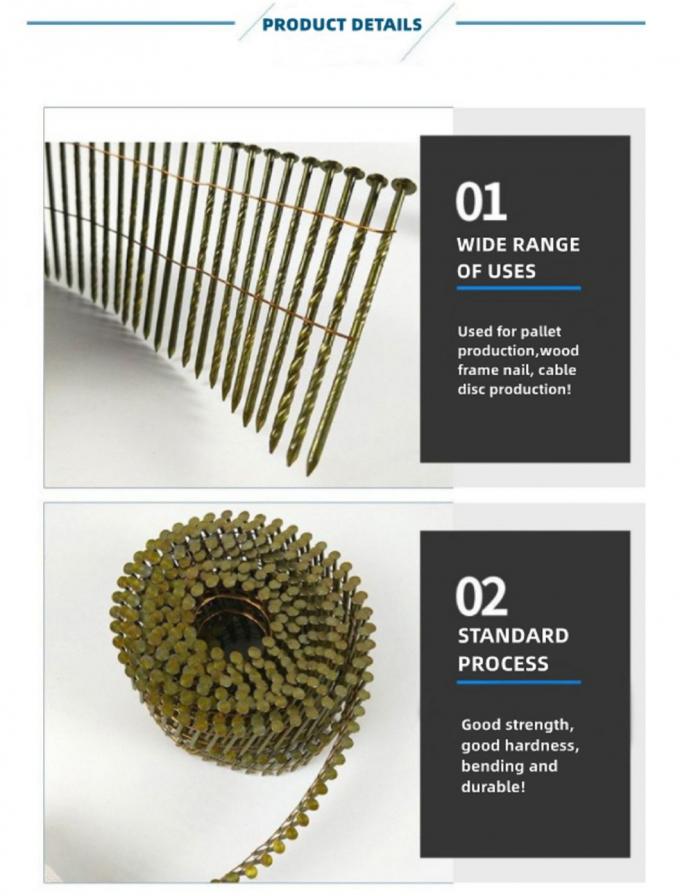 Wire Coil Nails Manufacturer From China