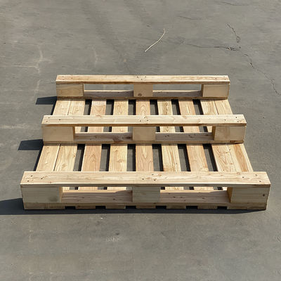 Guter Preis Kundenspezifische rechteckige Holzpaletten für industrielle Transport- und Lagerlösungen Online