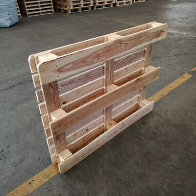 Guter Preis ISPM 15 Wärmebehandelte Holzpalette mit individueller Größe für Export und Versand Online
