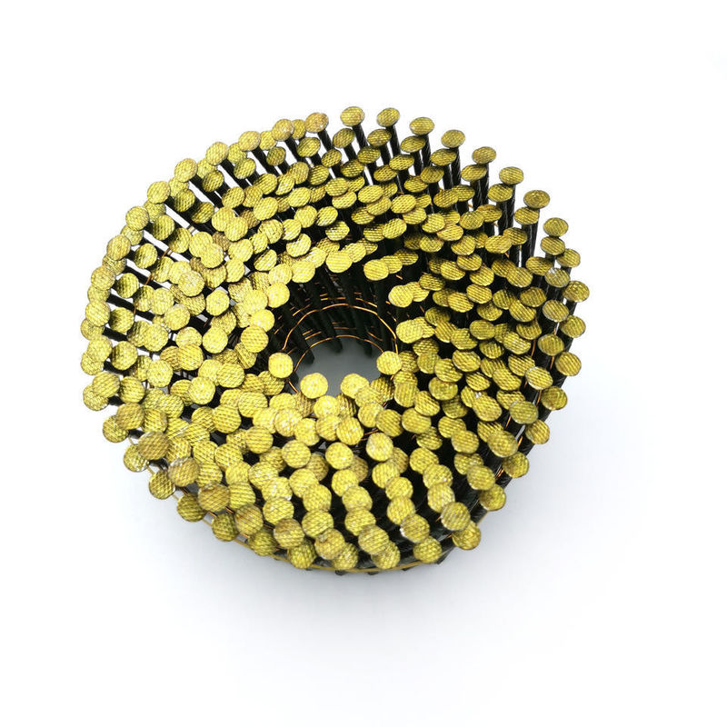 2 1/4 & Prime Roofing Nail Coils Drahtpalette zusammengefügt Roofing Nail Clavos Helicoidales