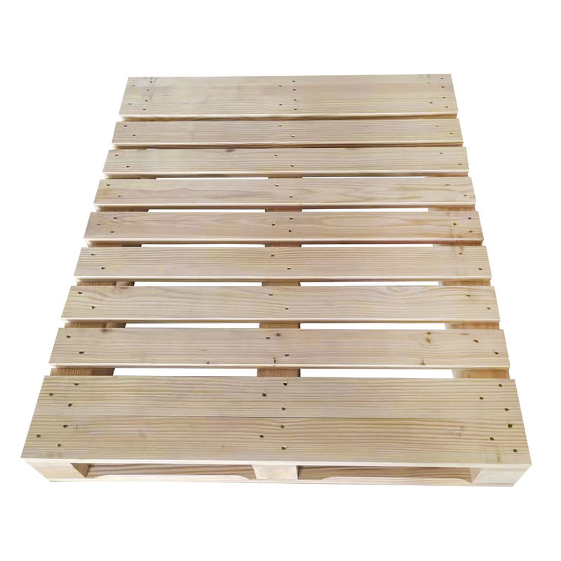 Transport Holzpaletten für die Schifffahrt Vierwege Holzpaletten für den Gütertransport