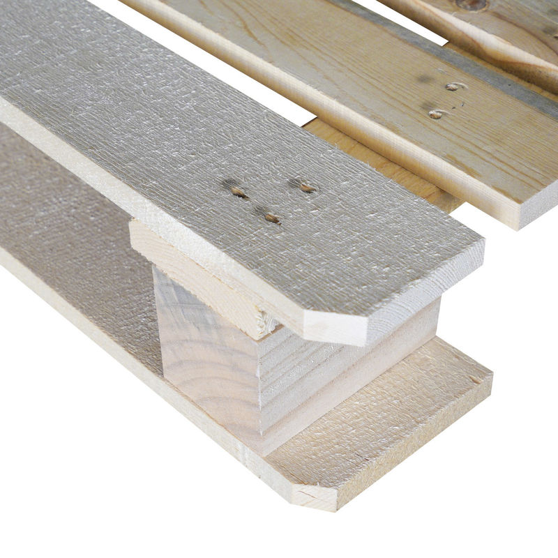 Transport Holzpaletten für die Schifffahrt Vierwege Holzpaletten für den Gütertransport