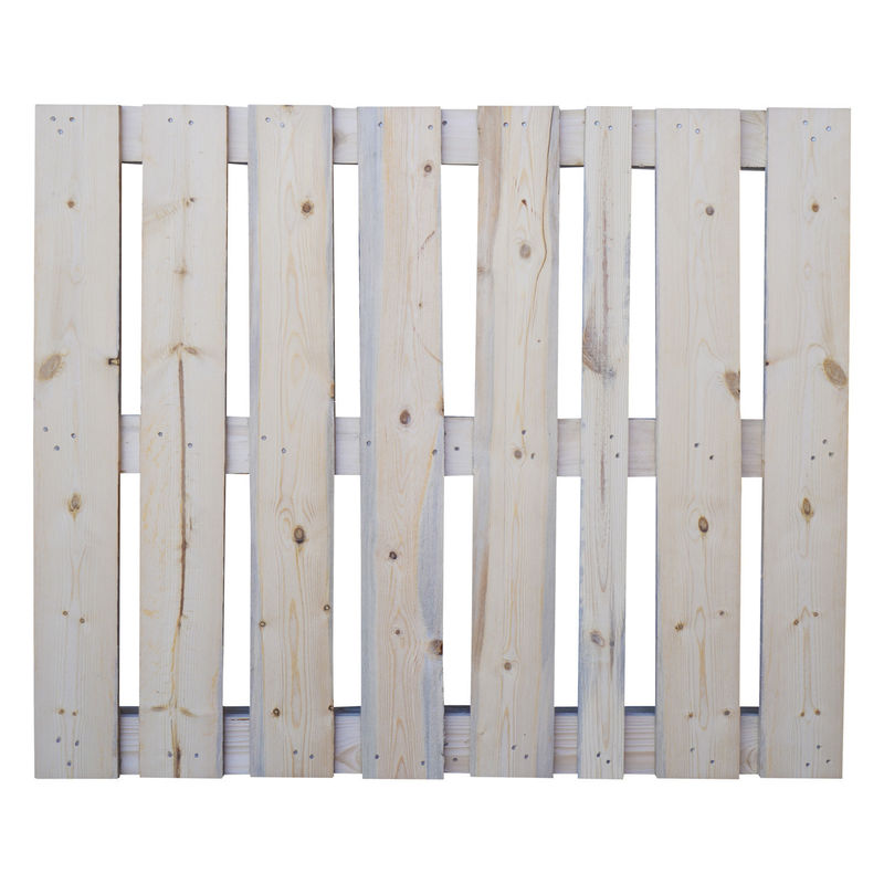 Vierseitige europäische Holzpaletten Größe Gabel Umsatz Recyclingholzpaletten