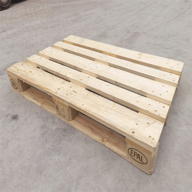 Doppelgesicherte Holz-Euro-Paletten Vierwege-Holzpaletten für Lieferung Logistiktransport