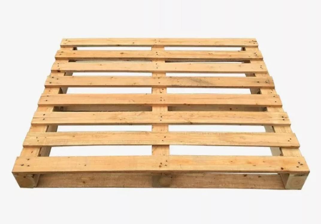 1200 X 1000 X 130 mm 4 Wege Holzpaletten Starke Struktur Euro Epal Massivholzpaletten