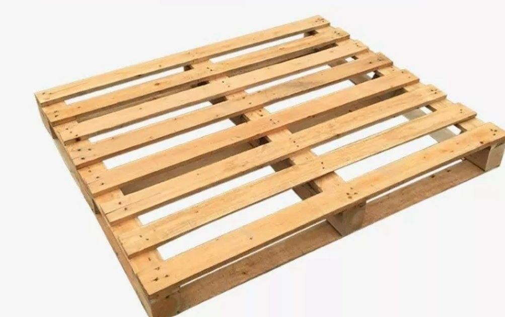 1200 X 1000 X 130 mm 4 Wege Holzpaletten Starke Struktur Euro Epal Massivholzpaletten