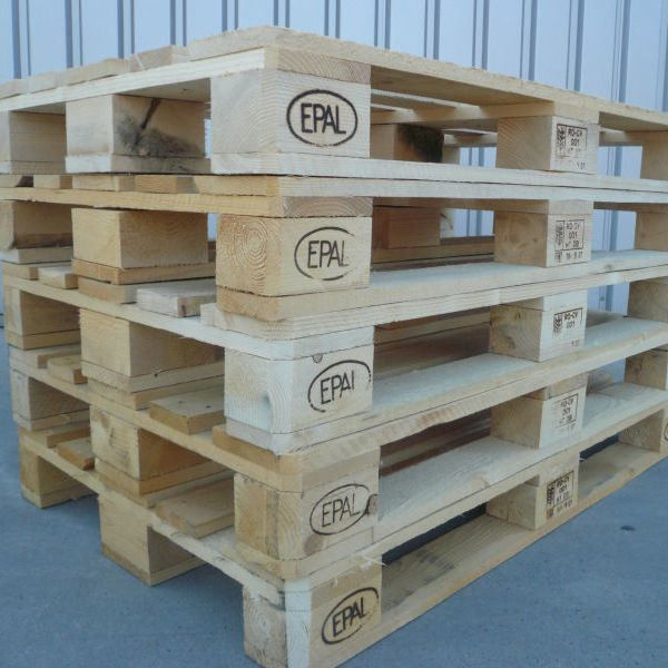 Europa Epal Dekorative Holzpaletten 1200X1000 Kiefer Epal Holz Palettenladung