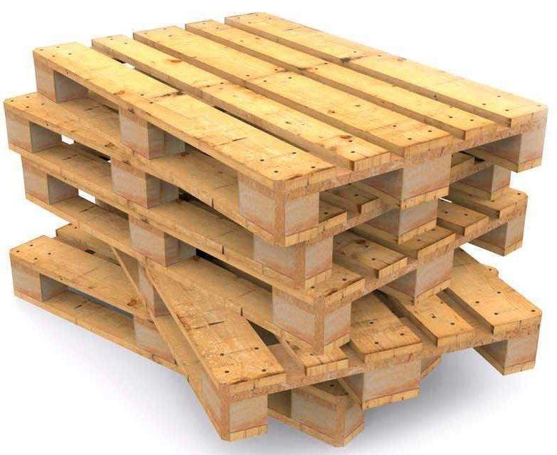 Europa Epal Dekorative Holzpaletten 1200X1000 Kiefer Epal Holz Palettenladung