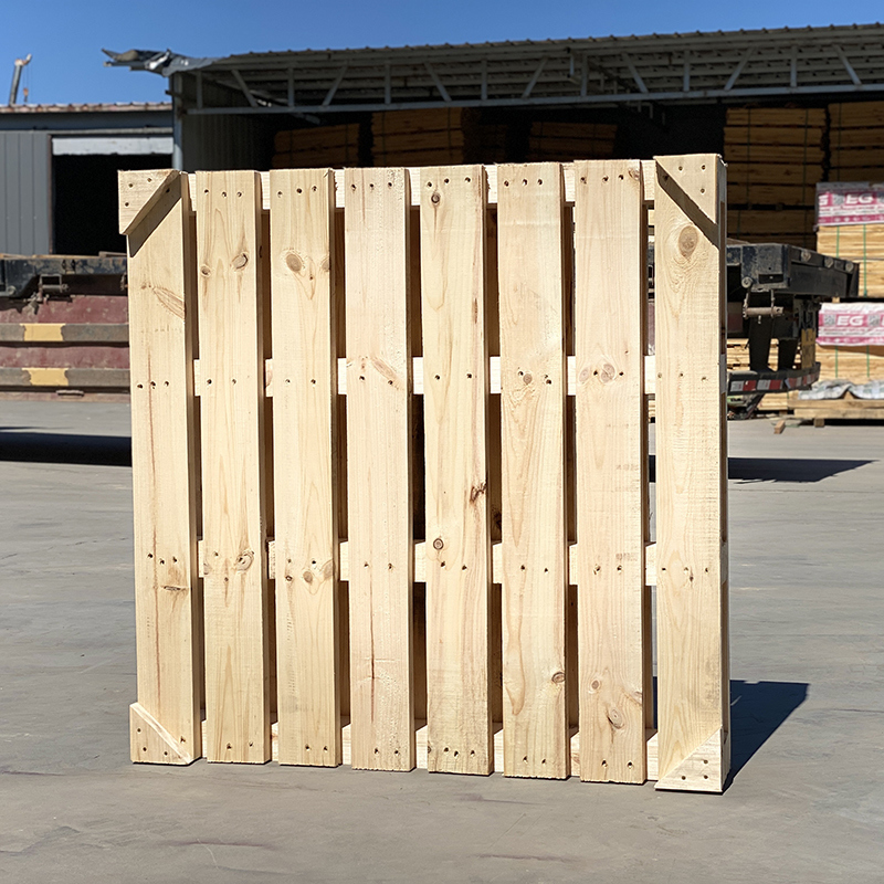 Fumigationsfreie Export-Holzpalette, feuchtigkeitsbeständiges Lager, Gabelstapler, Karton, Zwei-Wege-Logistik, Holzrahmen - Kundenspezifische Größe