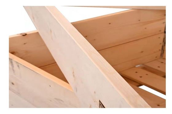 Guter Preis Wärmebehandelte Holzkistenboxen Stapelbare Holzfrachtkästen Online